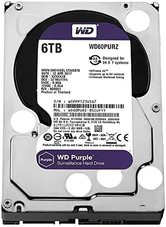 HDD WD 6TB PURPLE
